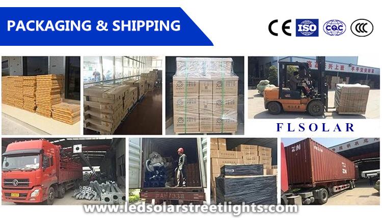 Packaging and Shipping of 100W LED Street Light